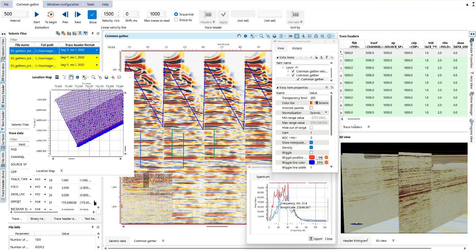 Synchronized QC workspace in g-Viewer